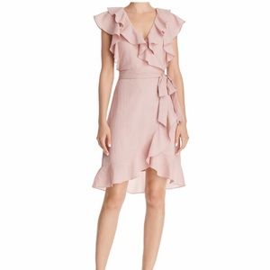 Lucy Paris Hermosa Ruffled Faux-Wrap Dress